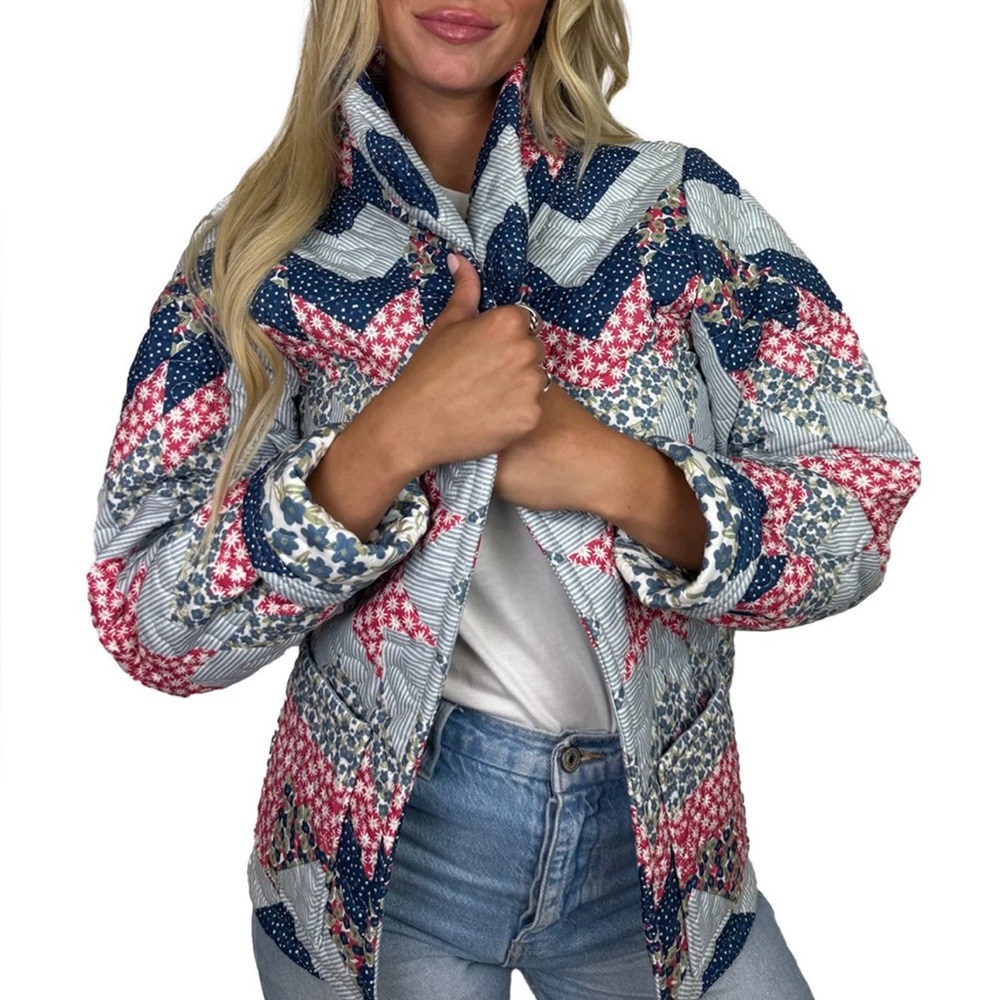 Patchwork Quilted Women's Jacket